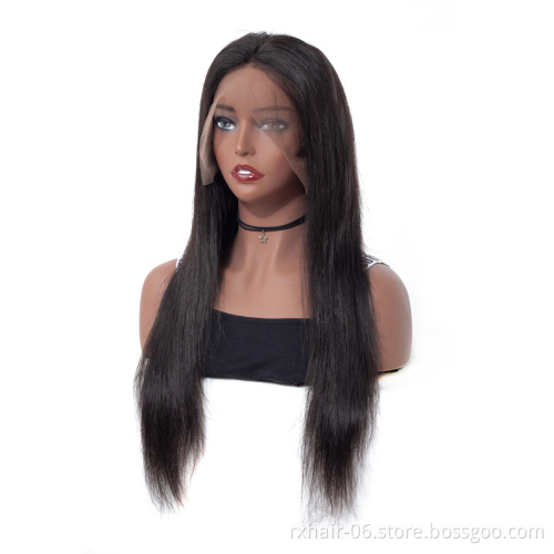 Hot Sale Natural Virgin 40 Inch Full Lace Wigs Human Hair Brazilian